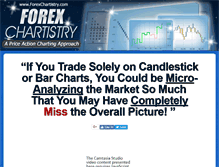 Tablet Screenshot of forexchartistry.com